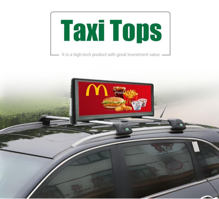 taksi üstü led ekran