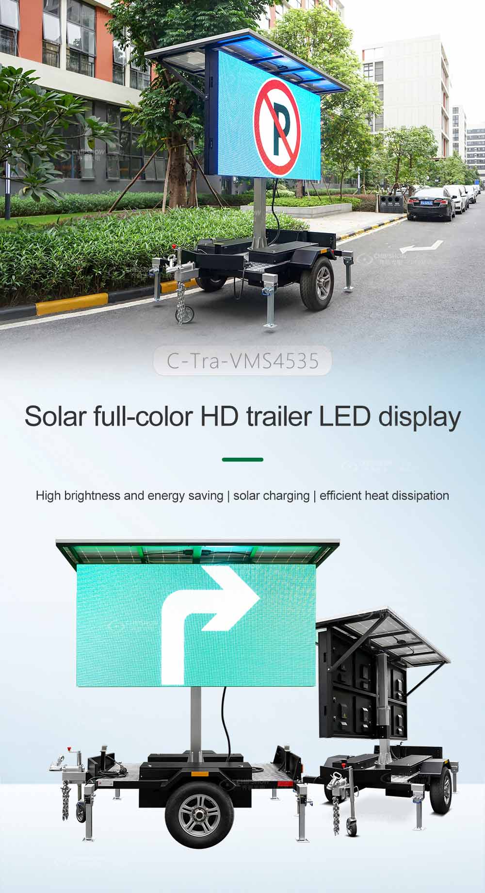 güneş enerjisi HD tam renkli araba ekranı