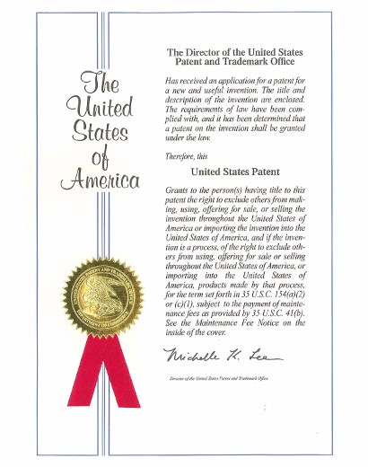 Birleşik Devletler Patenti